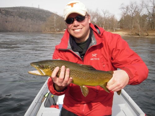 Mark w/ 21 inch Brown Trout